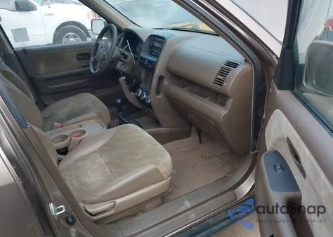 2002 Honda Cr-V Ex из США, поврежденный, VIN JHLRD77852C093568